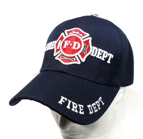 Fire Department Hat Baseball Cap Hats Show Your Apprecitian For
