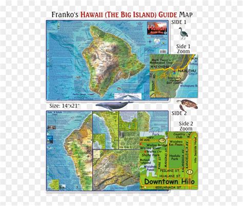 Big Island Road Map With Mile Markers 89a