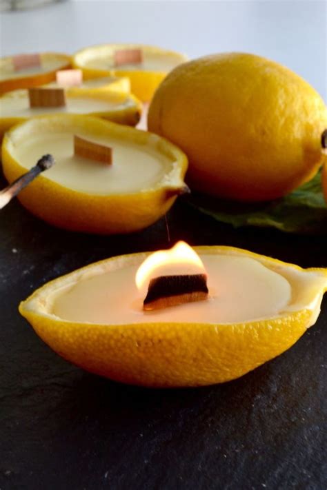 Heres How To Make Your Own Lemon Citronella Candles Beeswax Candles