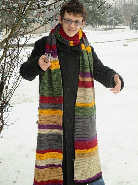 Fourth Doctor Whoovian Scarf Pattern By Tracy Laus Doctor Who Scarf