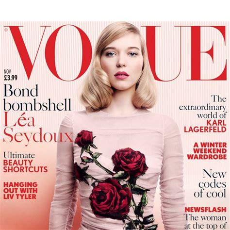 In Vogue Léa Seydoux Interview Talks James Bond And Spectre British Vogue
