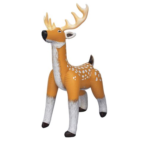 inflatable deer 74 inch fat brain toys