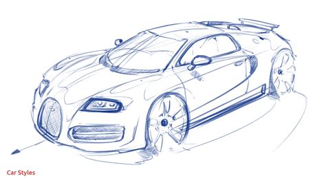 Bugatti Veyron Sketch At Explore Collection Of