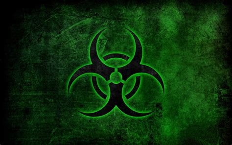 Green Biohazard Symbol Biohazard Symbol Wallpaper Hazmat Pinterest