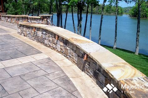 Wall Cap Majestic Stone Natural Tennessee Stone In Chattanooga Tn