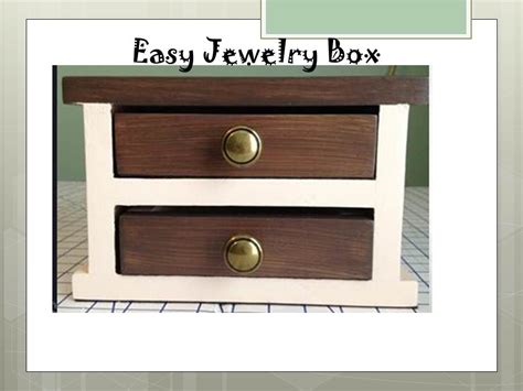 9 Diy Jewelry Boxes Diy Thought
