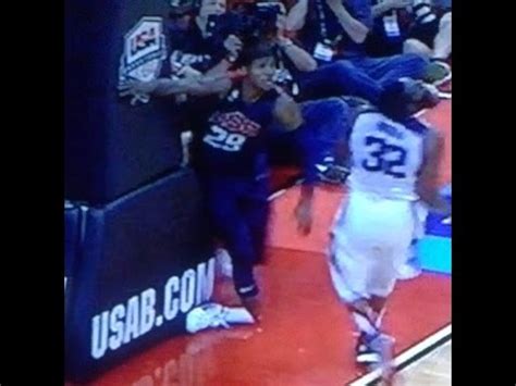 Paul george tweaked his ankle in the clippers' win over the suns on sunday. Wow ! Paul George breaks leg During Team USa Scrimage like ...
