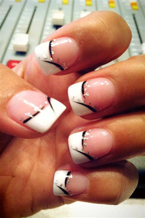 Adorable French Manicure Nail Designs With Color Look Gorgeous Artful