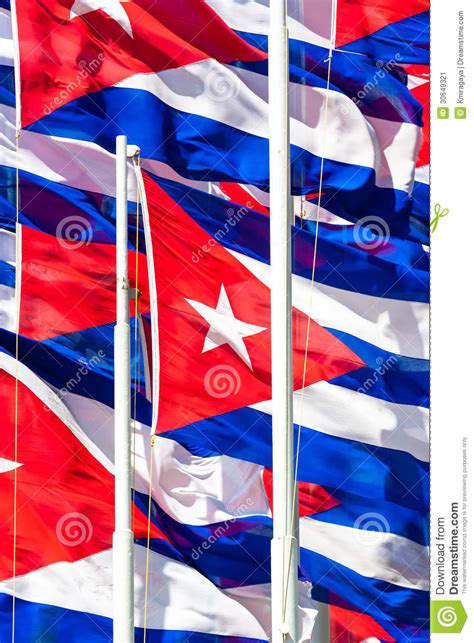 Cuban Flags Stock Image Image Of Blue Latin Cuban 30649321