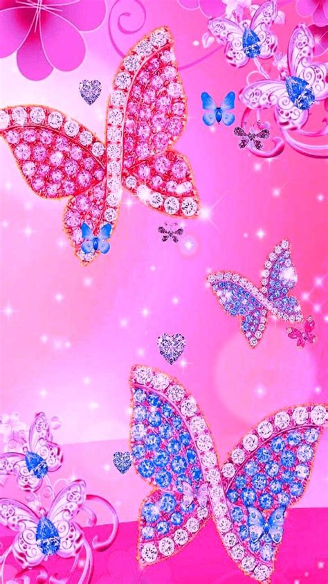 Diamond Butterfly Iphone Wallpaper