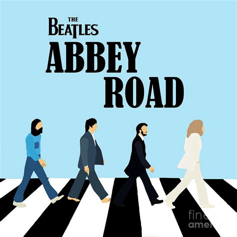 The Beatles Abbey Road Digital Art By Deva Milano Pixels