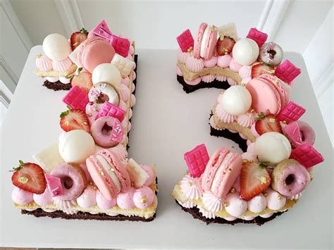 Pin By Cabreraalinna On Tortas 13 Birthday Cake Number Birthday
