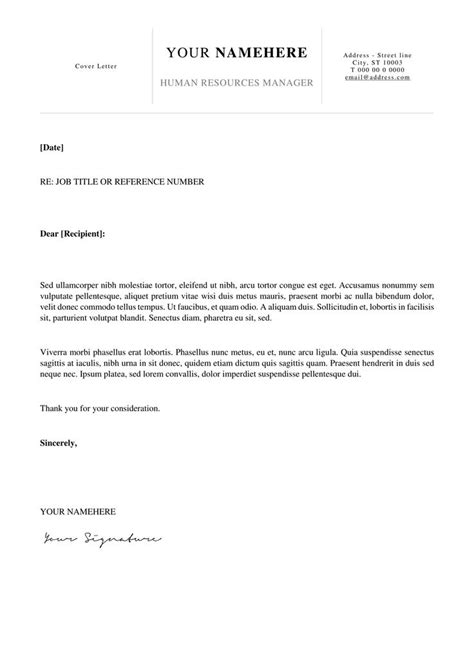 Kallio Free Simple Cover Letter Template For Word Docx Cover