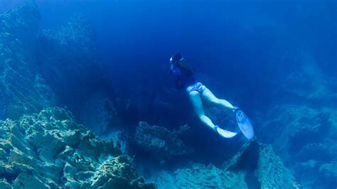 Freediving In Barracuda Lake In Coron Philippines Youtube
