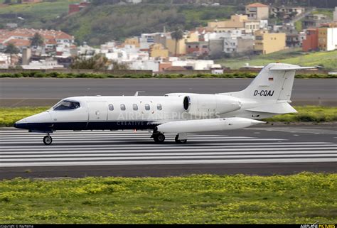 D Cqaj Quick Air Jet Charter Learjet 35 At Tenerife Norte Los