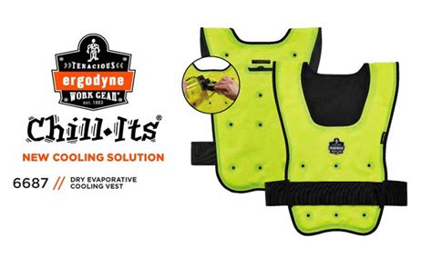 Ergodyne Launches Dry Evaporative Cooling Vest For Days Of Cooling
