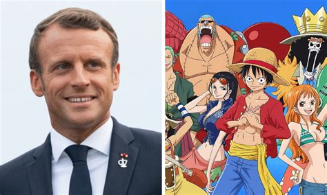 Emmanuel Macron Partage Un Dessin Offert Par Lauteur De One Piece