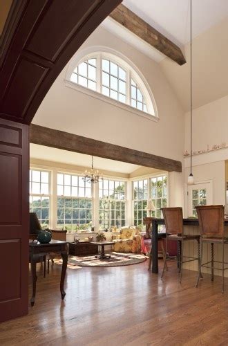 Create a dramatic foyer by combining a rounded vaulted ceiling with a beautiful chandelier. 17 best images about Windows for Vaulted Ceiling rooms on ...