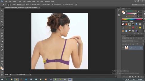 How To Remove Clothes From Photo Using Photoshop Youtube