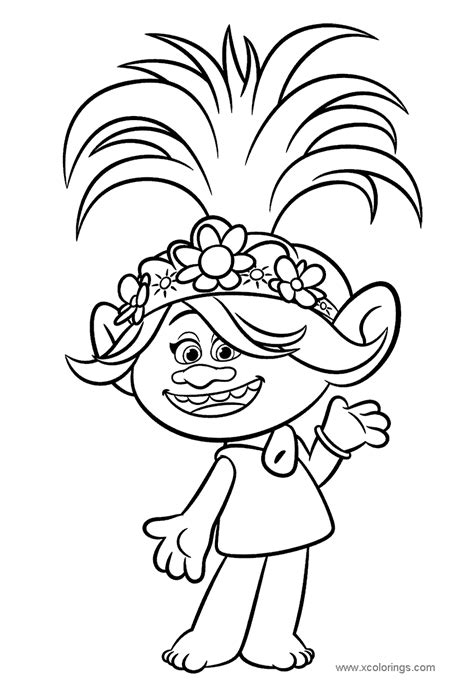 Trolls World Tour Coloring Coloring Pages