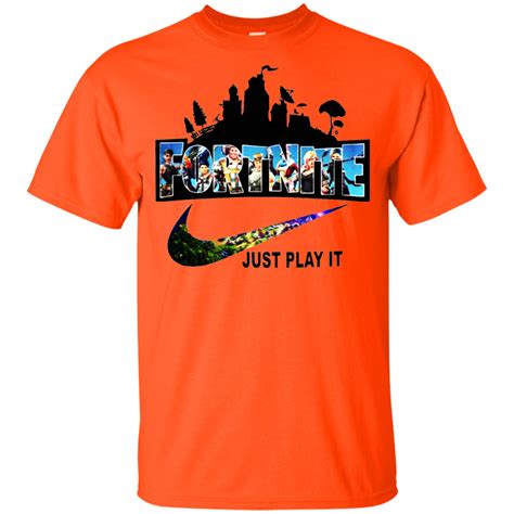Kid's Fortnite Shirts Fortnite Just Play It Tshirt | T shirt, Shirts png image