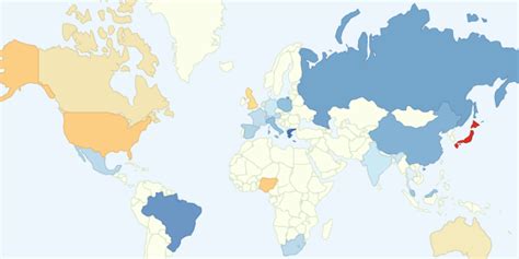 3 Maps Of Sex Trends Around The World Business Insider