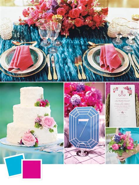 Hot Wedding Color Combos For Summer
