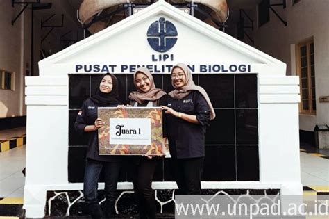 Tiga Mahasiswa Biologi Unpad Juara I Lomba Identifikasi Kupu Kupu Lipi