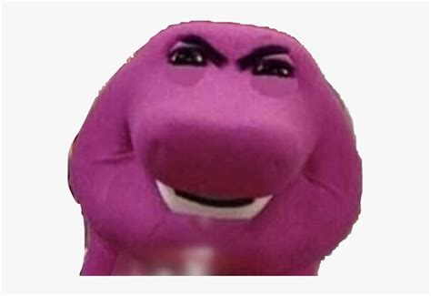 Barney The Dinosaur Face