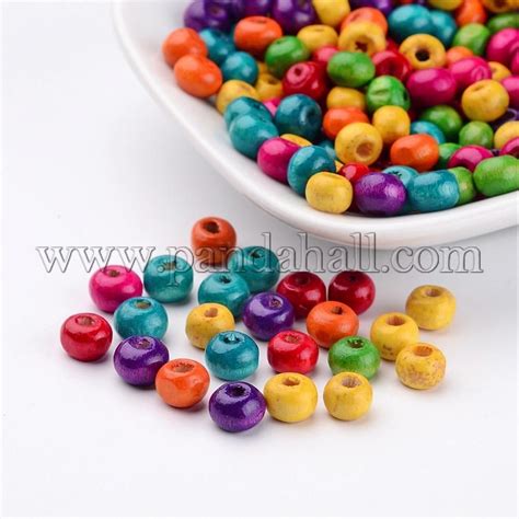 Wholesale Lead Free Natural Wood Round Beads