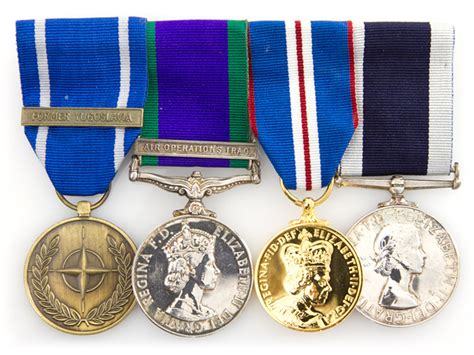 British Royal Navy Group Medals Iraq War Ebay