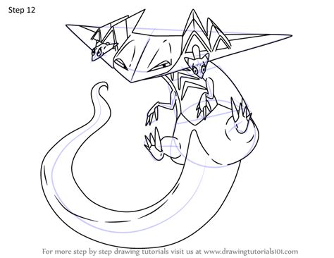Pokemon Dragapult Coloring Pages