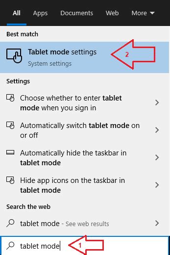How To Enable Or Disable Tablet Mode In Windows 10