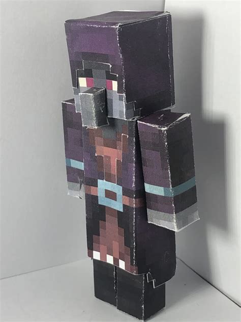 Pixel Papercraft Illusioner Mini Boss From Minecraft Dungeons