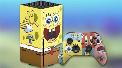 A Gloriously Porous Spongebob Xbox Is Coming Soon Pcworld