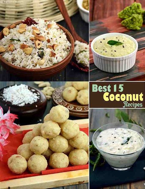 Best 15 Coconut Recipes Indian Coconut Food TarlaDalal Com