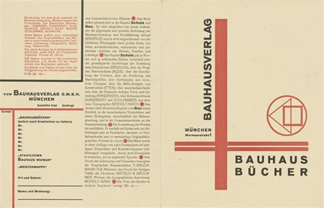 Bauhaus Books 19251930