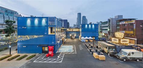 Worlds Largest Shipping Container Shopping Mall Pops Up In Seoul