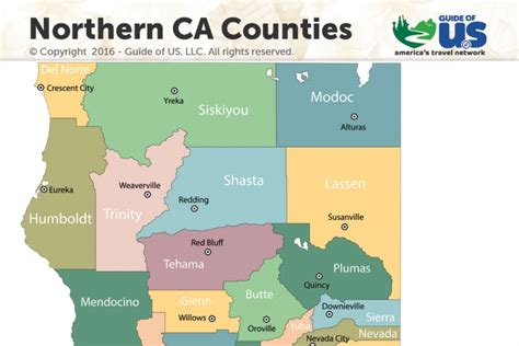 Northern California Maps