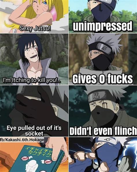Kakashi Is The Best Character In Naruto Ranimememes