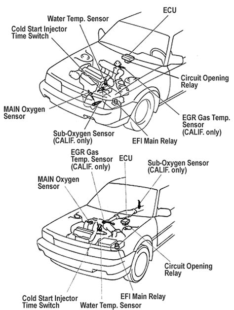 1994 Toyota Camry Fuel Pump Relay