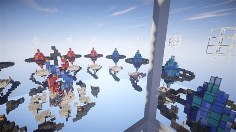 Minecraft Sky Wars Map Sky Crystals Minecraft Map