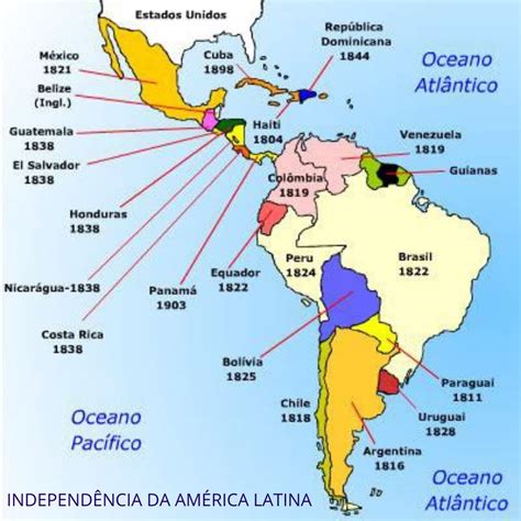 Paises De America Latina Y Capitales