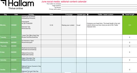 It does not require large capital, no risk, no you have to bear the burden. Free 2020 Social Media Marketing Calendar | Plan Your ...
