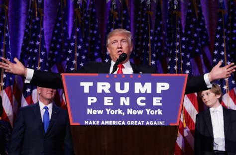 Donald Trump Elected 45th President Of The United States Gop Keeps