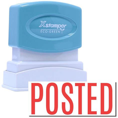 Posted Xstamper Stamp Office Rubber Stamps Custom Stamp Engineer