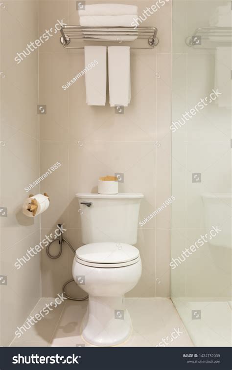 Toilet Bowl Modern Bathroom Interior Stock Photo Shutterstock