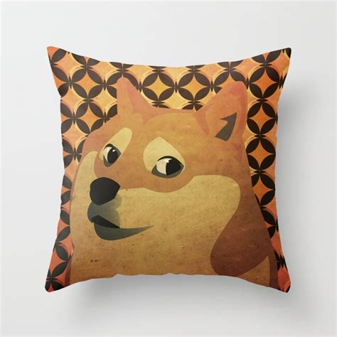Doge Throw Pillow By Sam Pickle Society6