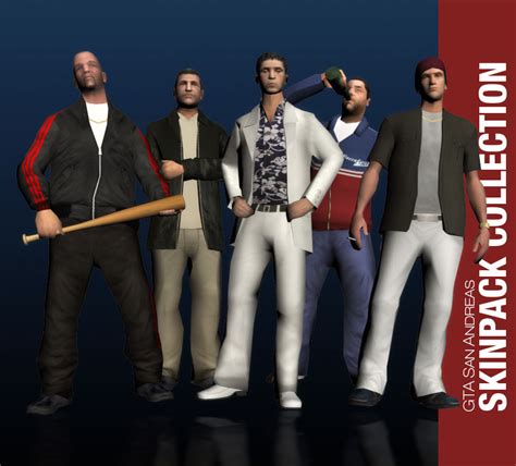 Artstation Grand Theft Auto San Andreas Skinpack Collection