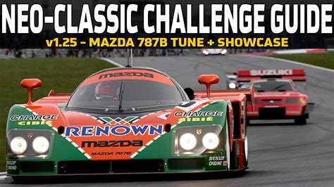 Gran Turismo 7 V125 Neo Classical Challenge Mazda 787b Updated